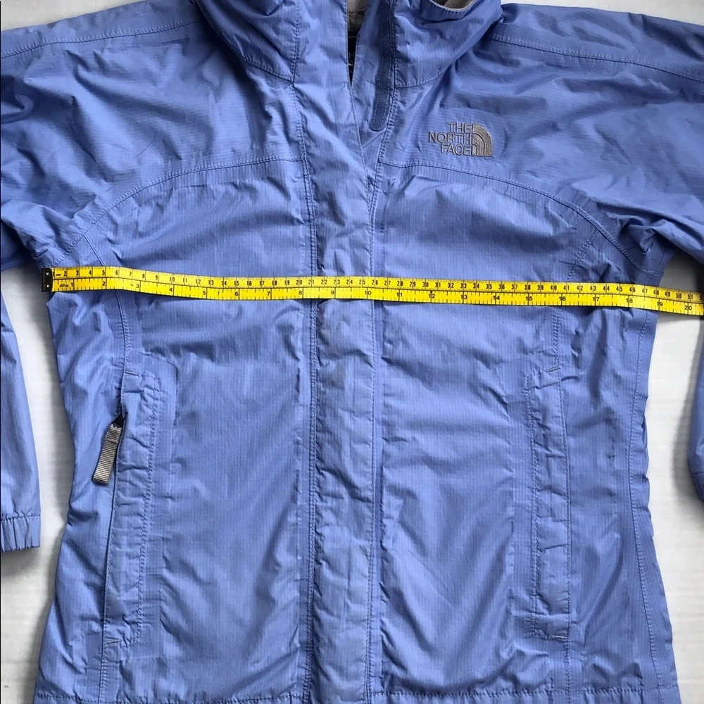 The North Face Hyvent Girl’s Jacket Light Blue Size M Hood Option